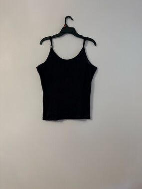Faded Glory Black Women's Adjustable Strap Camisole